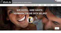Desktop Screenshot of dhob.de